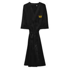 Load image into Gallery viewer, 'King Crown' Satin robe
