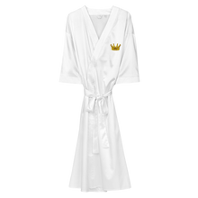 Load image into Gallery viewer, 'King Crown' Satin robe