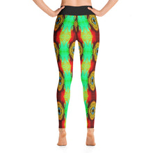 Load image into Gallery viewer, 'Redvig Green' Yoga Leggings