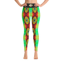 Load image into Gallery viewer, 'Redvig Green' Yoga Leggings