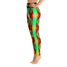 Load image into Gallery viewer, 'Redvig Green' Yoga Leggings
