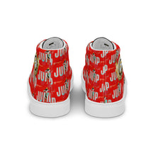 Load image into Gallery viewer, ‘Jump’ Men’s high top canvas shoes