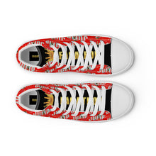 Load image into Gallery viewer, ‘Jump’ Men’s high top canvas shoes