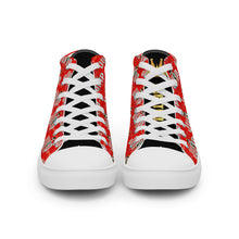 Load image into Gallery viewer, ‘Jump’ Men’s high top canvas shoes