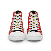 Load image into Gallery viewer, ‘Jump’ Men’s high top canvas shoes
