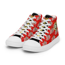 Load image into Gallery viewer, ‘Jump’ Men’s high top canvas shoes