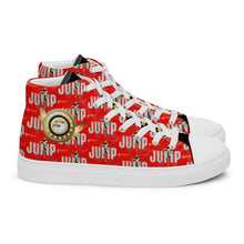 Load image into Gallery viewer, ‘Jump’ Men’s high top canvas shoes