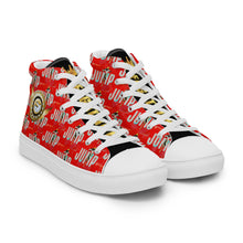 Load image into Gallery viewer, ‘Jump’ Men’s high top canvas shoes