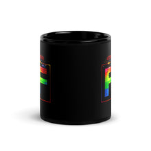 Load image into Gallery viewer, &#39;Rated F (PRIDE)&#39; Black Glossy Mug