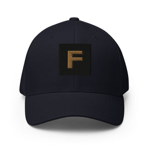 'Rated F' (Gold) Structured Twill Cap