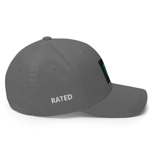 'Rated F' (Emerald) Structured Twill Cap