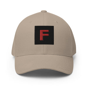 'Rated F' (Ruby) Structured Twill Cap