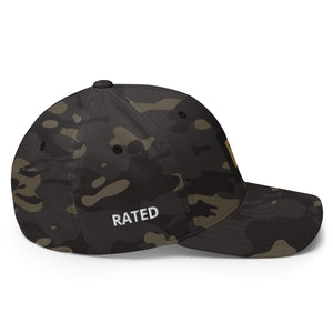 'Rated F' (Gold) Structured Twill Cap