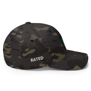 'Rated F' (Emerald) Structured Twill Cap