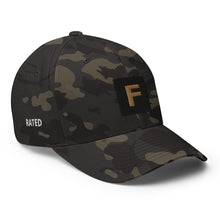 Load image into Gallery viewer, &#39;Rated F&#39; (Gold) Structured Twill Cap