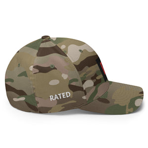 'Rated F' (Ruby) Structured Twill Cap