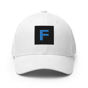 'Rated F' (Cobalt) Structured Twill Cap