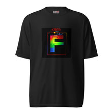 Load image into Gallery viewer, &#39;Rated F (PRIDE)&#39; Unisex performance crew neck t-shirt