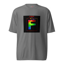 Load image into Gallery viewer, &#39;Rated F (PRIDE)&#39; Unisex performance crew neck t-shirt