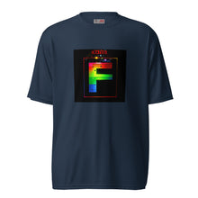 Load image into Gallery viewer, &#39;Rated F (PRIDE)&#39; Unisex performance crew neck t-shirt