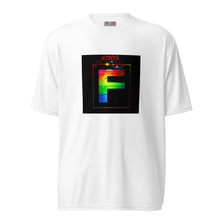 Load image into Gallery viewer, &#39;Rated F (PRIDE)&#39; Unisex performance crew neck t-shirt