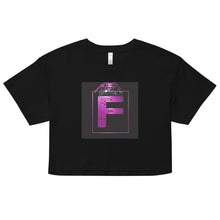 Load image into Gallery viewer, &#39;Rated F&#39; (Magenta) Women’s crop top