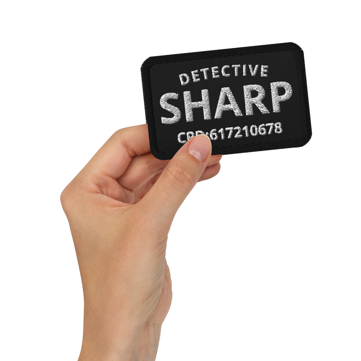 'Detective Sharp' Embroidered patches – FAGATRON