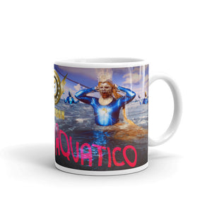 December “Aquatico” Glossy Mug